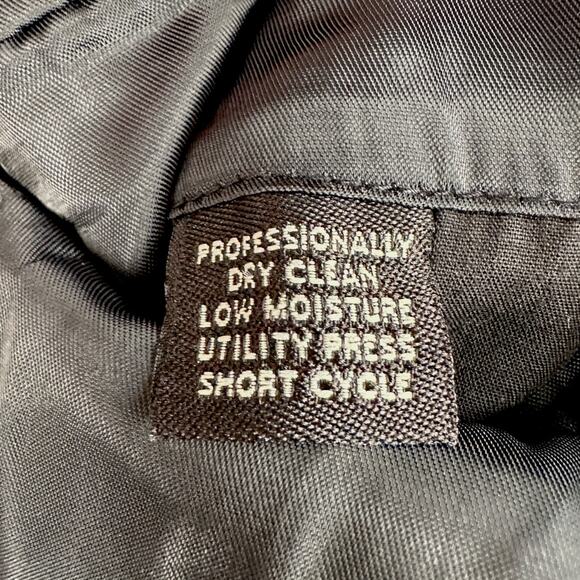 Jos‎ A Bank Blue 2 Button Notched Lapel Wool Classic Blazer Jacket Size 46L - Picture 6 of 11